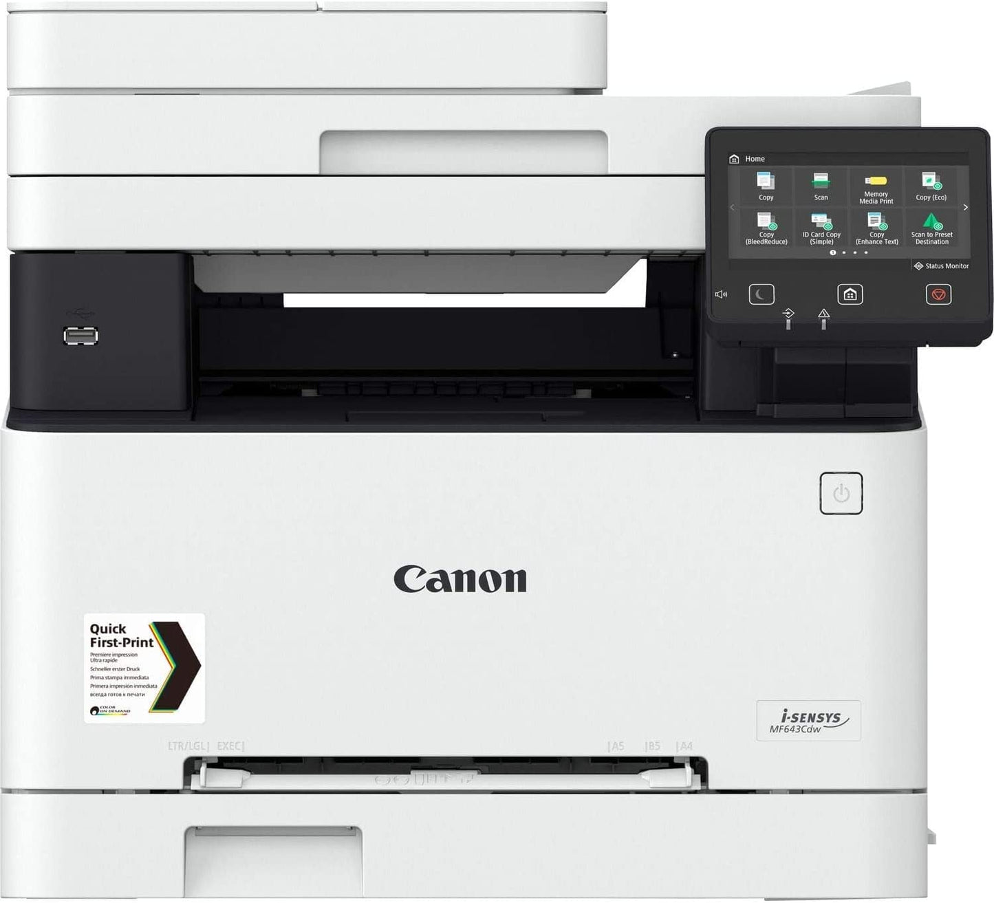 Imprimante laser monochrome sans fil tout-en-un - MF453dw - Imprimer, copier et numériser | | Écran LCD tactile couleur 5" | Numérisation recto verso en un seul passage