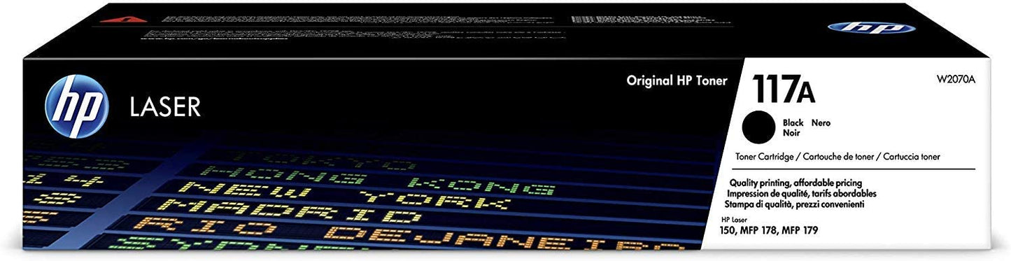 HP 117A W2070A Toner Noir Authentique