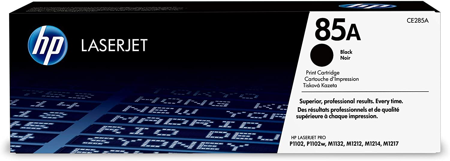 Cartouche de toner HP 85A (CE285A) noir pour imprimantes LaserJet P1102/P1106/M1132MFP/M1212MFP/m1217MFP - Informatique