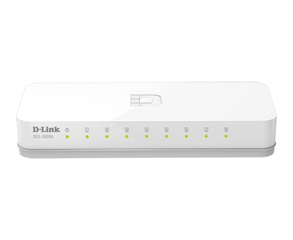 Commutateur D-LINK 8 ports 10/100 DES-1008A