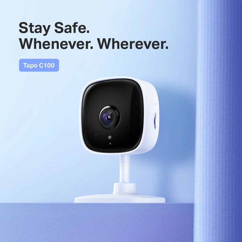 TP-Link Tapo Caméra Surveillance WiFi, Tapo camera IP 1080P avec Vision Nocturne, Détection de Mouvement, Alarme sonore et lumineuse, Caméra Bébé avec Audio...