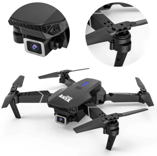 KIDY PILOTE 2 – Mini drone – Amateur – Double Caméra 1080P NON COMPATIBLE AVEC TECNO ET HUAWEI