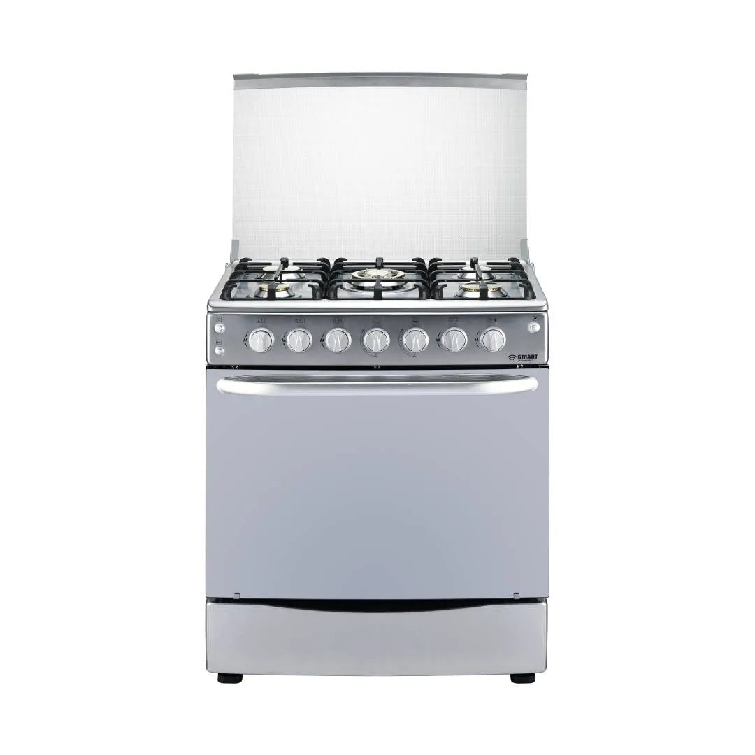 Cuisinière SMART TECHNOLOGY STC-8060C 5 feux avec four inox
