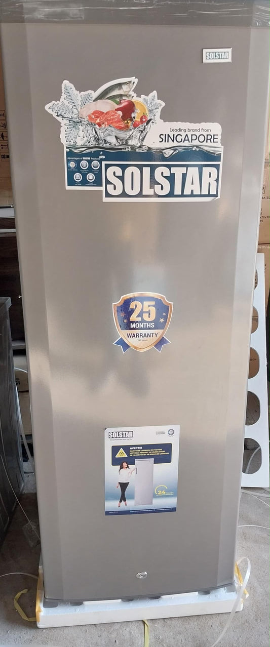 Congélateur vertical SOLSTAR FR 3600-SLV SS 360L Silver – vue extérieure