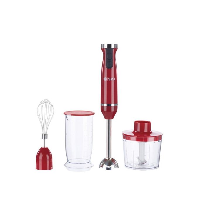 Mixeur plongeant 600 watts (rouge) SPJ HBX-RD600W