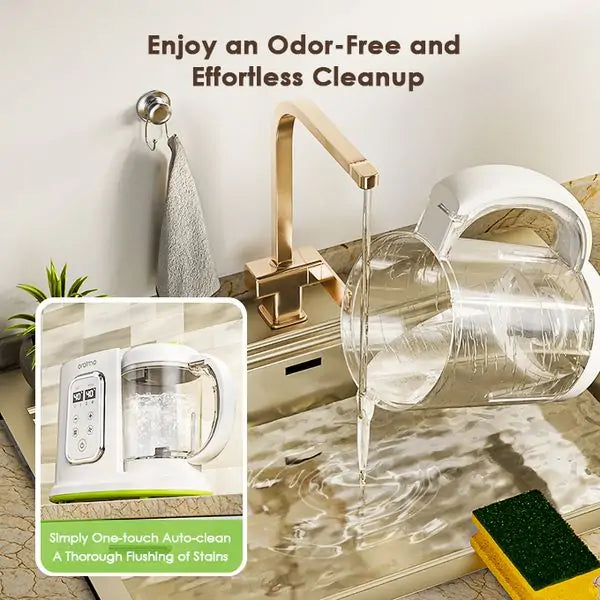 Accessoires inclus du robot culinaire Oraimo OBF-501 pour bébé