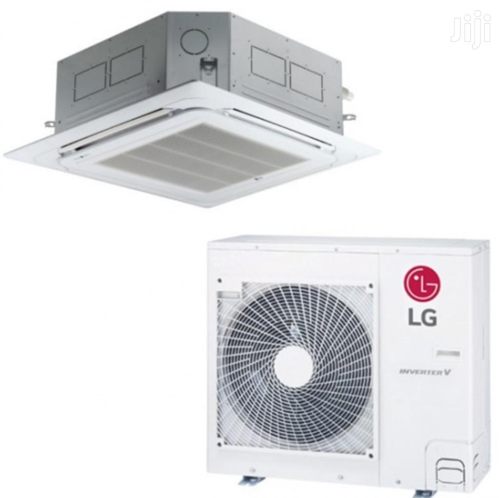 Climatiseur cassette LG 2.0HP Dualcool Inverter Référence : AT-Q18GQSK1