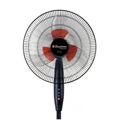 Ventilateur sur pied Binatone 16 pouces Duo Power Series (A1692).