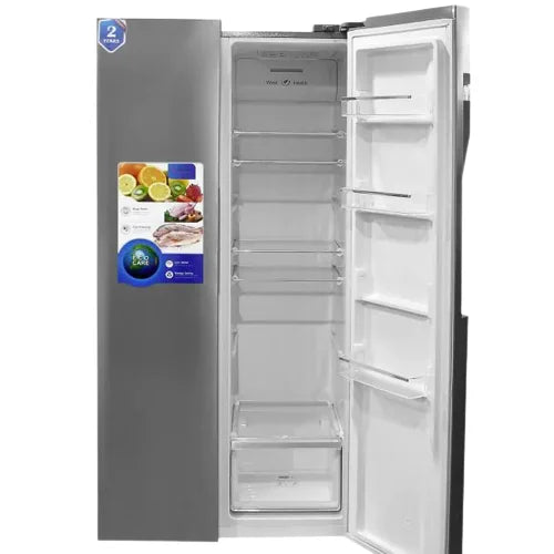 Réfrigérateur Américain - MILLENNIUM - ML-RF538SS - Nofrost - 410 Litres - Gris - Garantie 1 ans