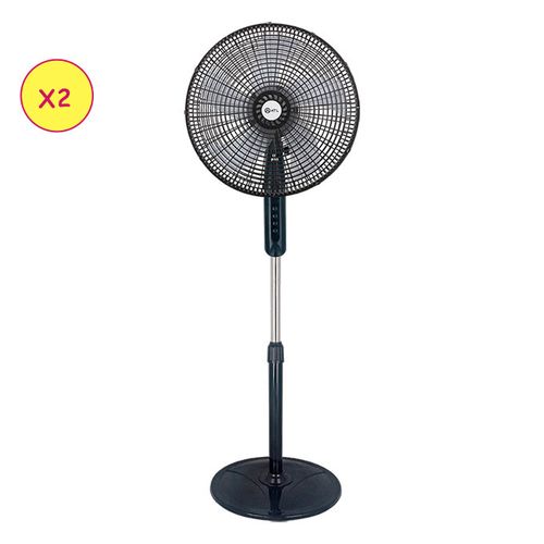 ventilateur ATL 16 pouces noir 5 hélices
