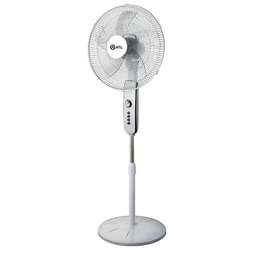 ventilateur sur pied ATL 20 pouces blanc 5 hélices