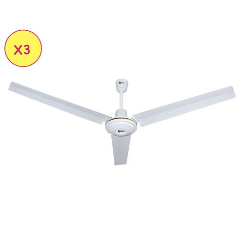ventilateur plafonnier ATL 56 pouces ATLVENT-56114C blanc