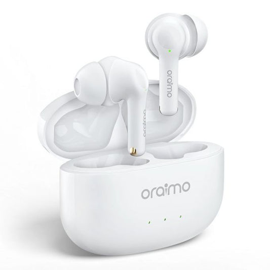 FreePods 3  Oraimo OEB-E104DC - écouteurs Haute Qualité - Câble USB-C - Blanc