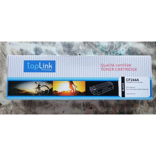 TOPLINK Cartouche D'Encre - Toner Laserjet 44A (CF244A) - Noir