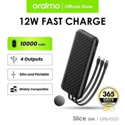Oraimo OPB-P5101 recharge simultanée de 4 appareils