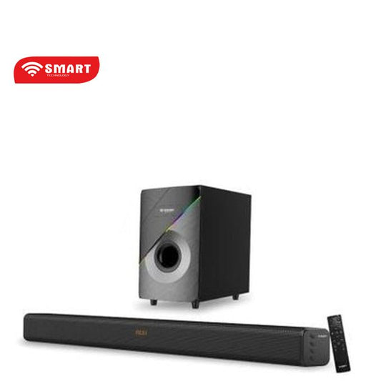 Système Audio SMART TECHNOLOGY Avec Haut-parleur Multimédia - STH-333 - FM Radio / USB/SD Card/MP3/LED/BLUETOOTH- Noir