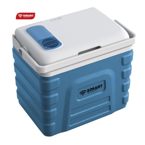 Glacière Rechargeable SMART TECHNOLOGY- STCP-78D - 20L - Bleu / Blanc - Garantie 03 Mois