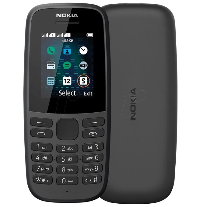 Nokia 105 GSM 1.8'' Radio FM Dual / Double SIM Torche