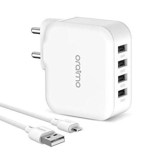 Chargeur USB Oraimo PowerCube 4P OCW-E81F 25,5W 4 ports