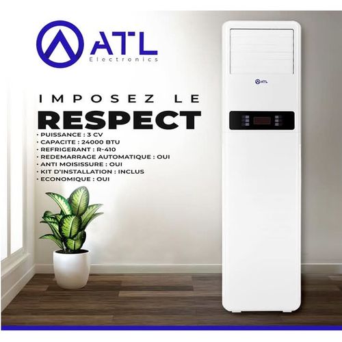 climatiseur armoire ATL 24ACF POLAR 3CV R410