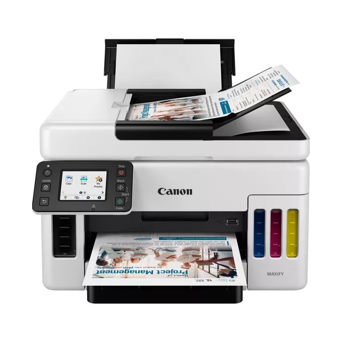 Imprimante Canon multifonction - MAXIFY GX6040 - couleur 3-en-1 à réservoirs d'encre rechargeables (USB / Wi-Fi / Ethernet)