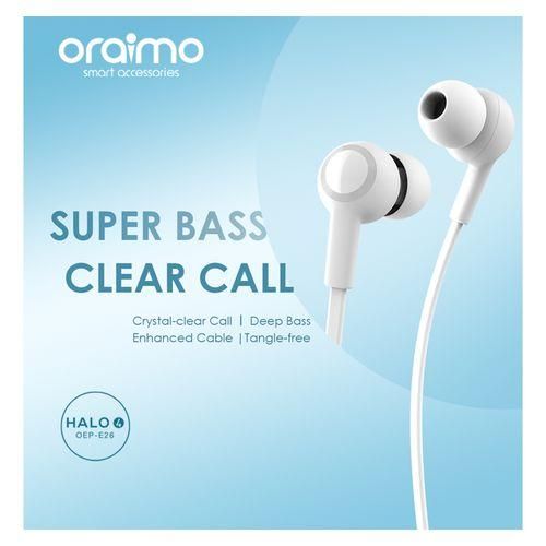Oraimo OEP-E26 écouteurs filaires jack 3.5mm