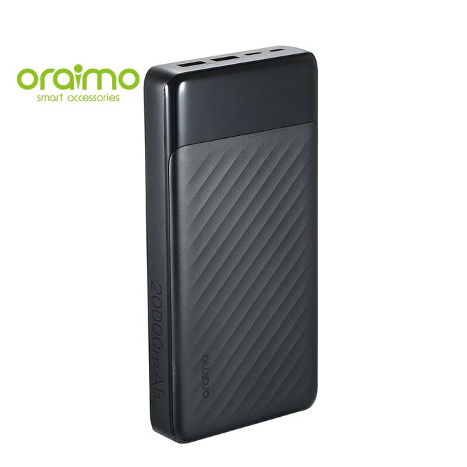 Oraimo Powerbank - Charge Rapide - 20000 MAh - Noir