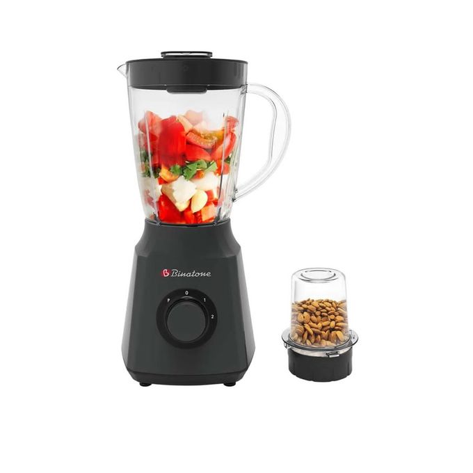 Binatone Blender With Grinder - 1.5l - 300w - Blg-412 - noir