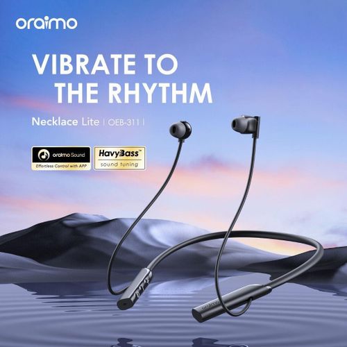 Oraimo OEB-311 Necklace Lite – Écouteurs Sans Fil à Longue Autonomie