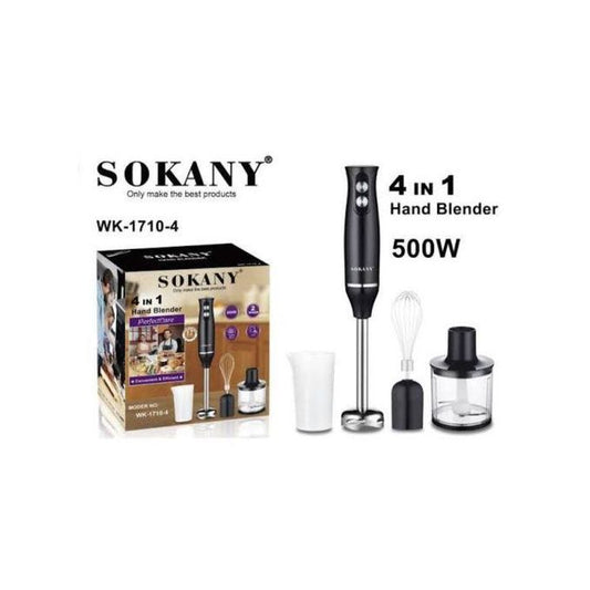 Mixeur Plongeant 4 En 1 Sokany