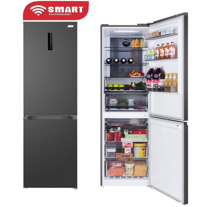 REFRIGERATEUR COMBINE SMART TECHNOLOGY- 402L -STCB-997M- Inox– DJOKSTORE.CI