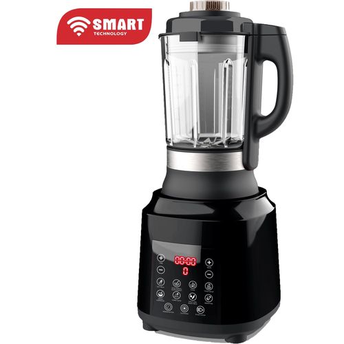 Blender Multifonctions SMART TECHNOLOGY (STPE-8030P) Avec Verre Borosilicate(Incassable)/ Résistant à L'eau / Moteur En Cuivre Pur - 800 W- 1.5L- Écran Tactile- Noir