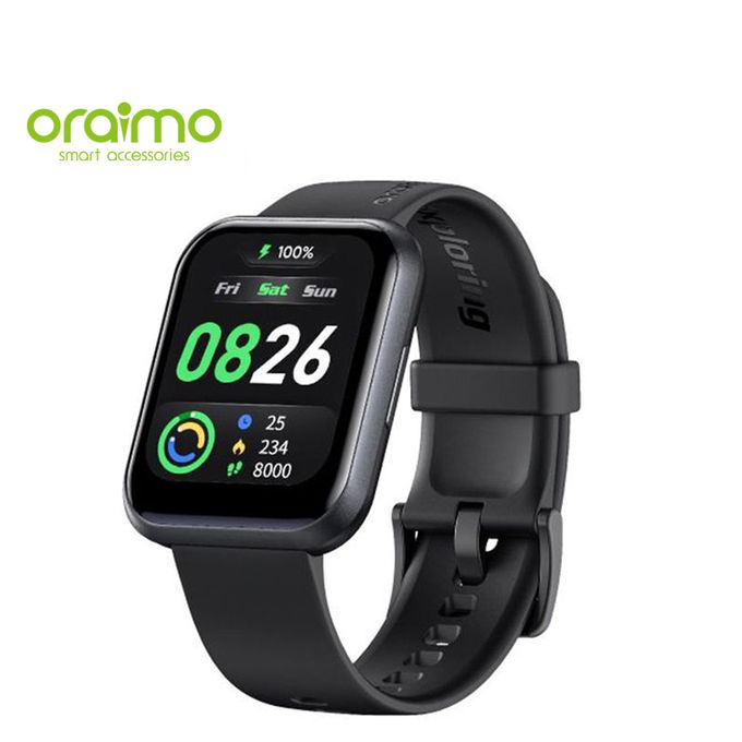 Oraimo Watch 2 Pro - Montre Connectée - Multifonctions - OSW 32-Noir