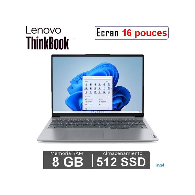 Pc Portable LENOVO THINKBOOK 16 G4 i5 - 8gb Ram - 512 SSD - 16 Pouces