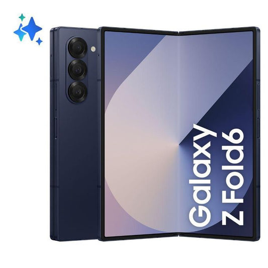 Partagez ce produit    Samsung Galaxy Z Fold 6 5G * 7,6 pouces* (256GB - 12GB RAM) Blue - Triple capteur photo 50 Mpx - Batterie 4400 mAh - 1 SIM + eSIM
