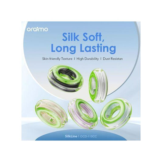 Oraimo Lot de 2 Câble de données SilkLine OCD-115X 60 W Type-C vers Type-C - 1 m