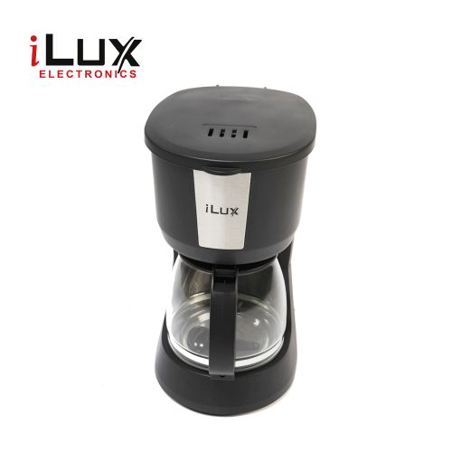 Machine à Café ilux  LX-6686CM - 1000W - 1.5 L - Noir