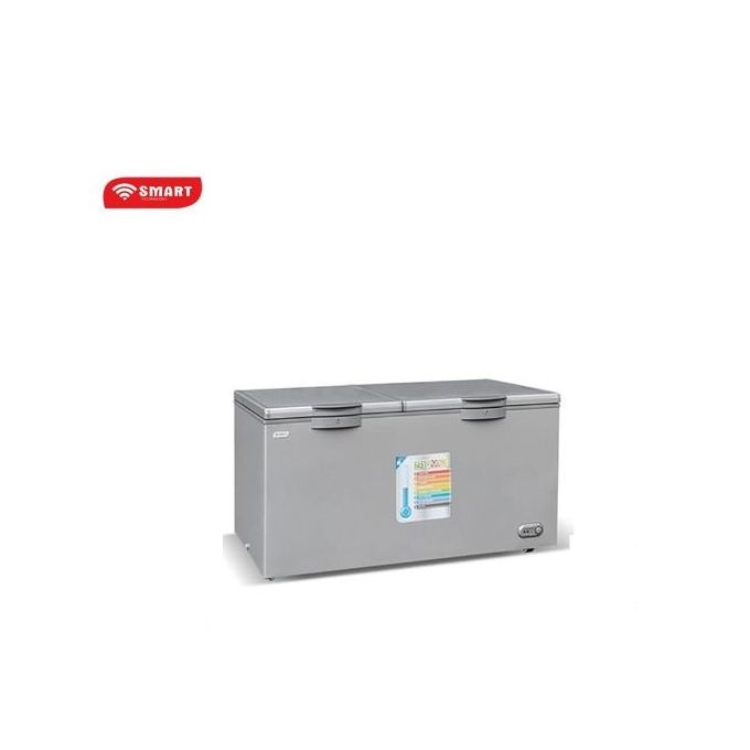 Congélateur SMART TECHNOLOGY  Horizontal STCC-640 - 520 L - Gris - Garantie 12 Mois