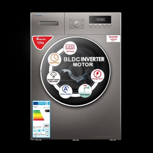 Machine à laver automatique 12KG inverter Millennium WM-FL12014GSLV
