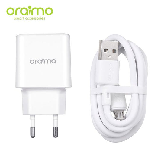 Oraimo Chargeur Rapide Compatible - Blanc OCW - E95 + Cl55