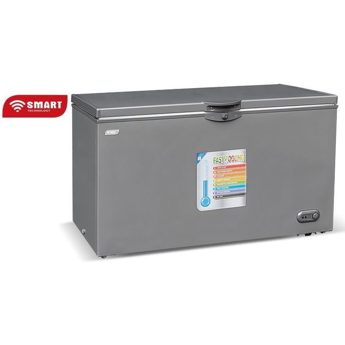 SMART TECHNOLOGY Congélateur Horizontal - STCC-550V - 423 Litres - GRIS - 12 Mois De Garantie