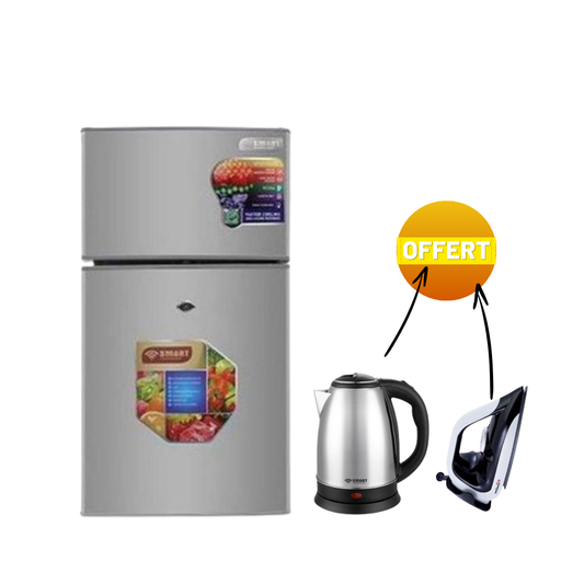 Bundle Coule Réfrigerateur smart Technology STR-99H+Fer à Repasser+Bouilloire Offert