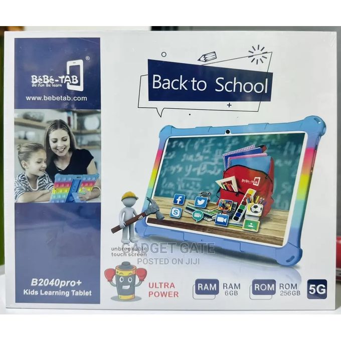 BEBE TAB Bebe-Tab B2040 PRO Plus Android Kids Tablet – 256GB ROM – 6GB RAM