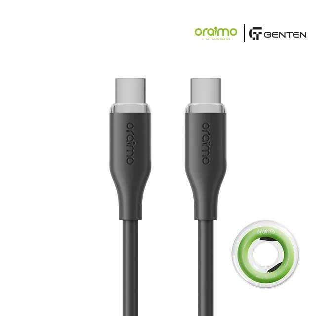 Oraimo Câble de données OCD-154CC 1 m 60 W Type-C vers Type-C