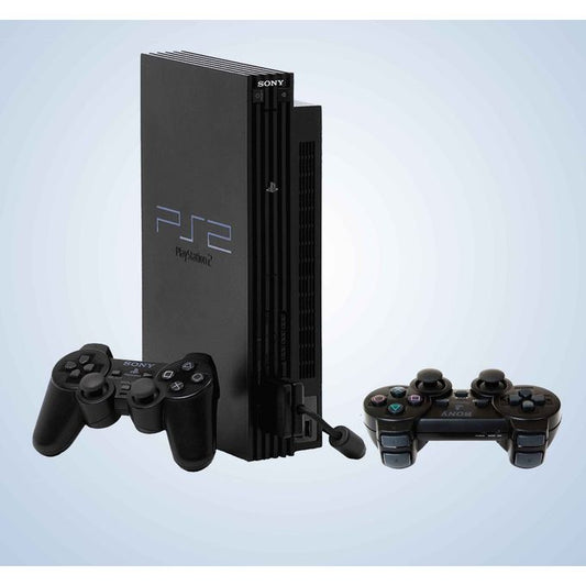 Console PS2 Slim + 1 manette et 17 jeux