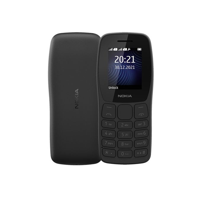 Nokia 105- Noir - 2 Puces - Gsm