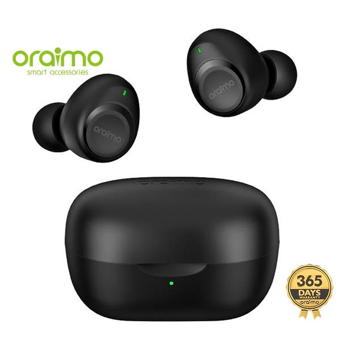 Oraimo Air-Buds - Écouteurs Intra-auriculaires Sans Fil - Noir