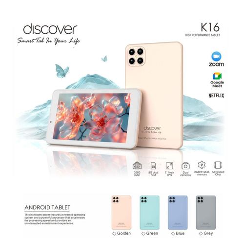 Discover Tablettes k16 512gb