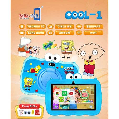 BEBE TAB Tablette Educative BEBETAB COOL-1 ANDRDID 10 7INCH IPS 3000MAH CORE GUAD