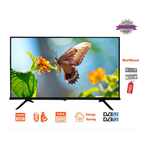 Roch RH-LE32DS-C - Digital Satellite LED TV - 32" - Black +